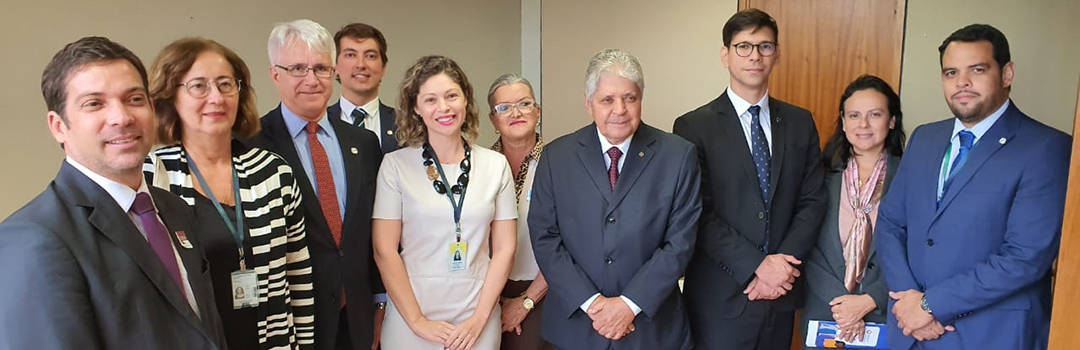 DIRETORIA DA ANAUNI É RECEBIDA EM BRASÍLIA PELO DEPUTADO ALCIDES RODRIGUES