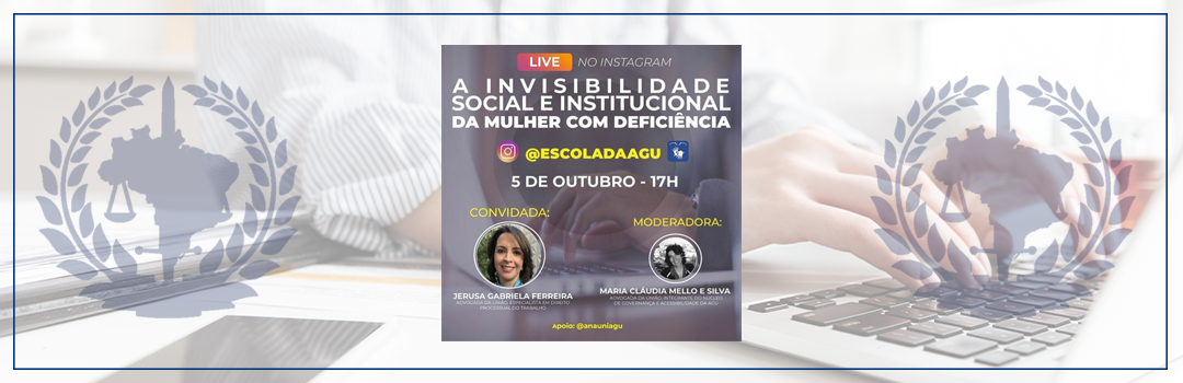 ANAUNI APOIA A LIVE A INVISIBILIDADE SOCIAL E INSTITUCIONAL DAS MULHERES COM DEFICIÊNCIA