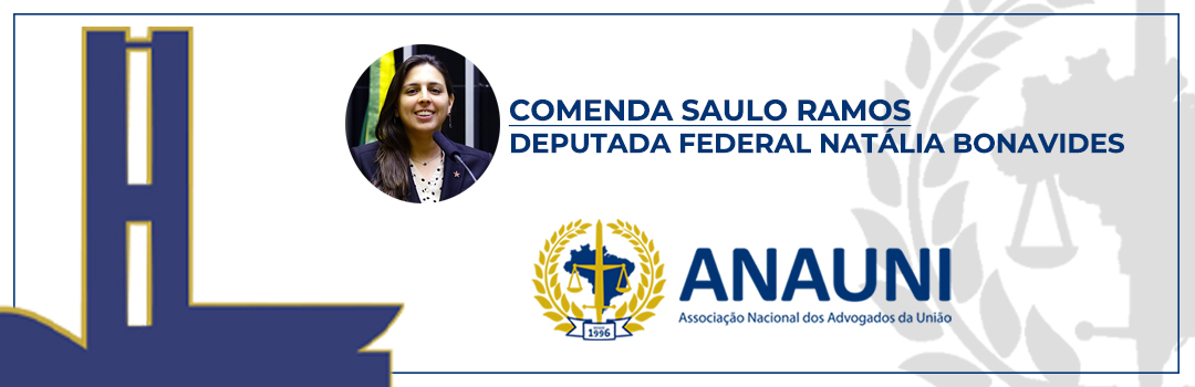 COMENDA SAULO RAMOS: ANAUNI ENTREGA PLACA HONORÍFICA PARA A DEPUTADA NATÁLIA BONAVIDES