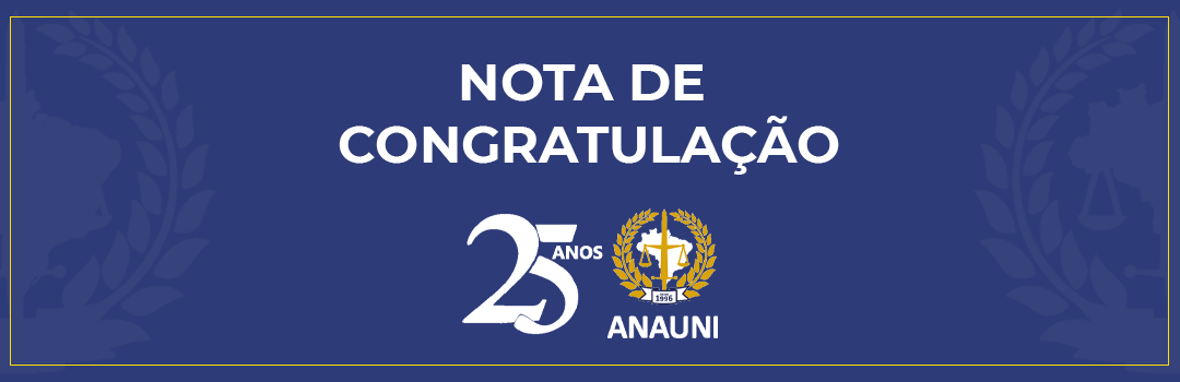 NOTA DE CONGRATULAÇÃO