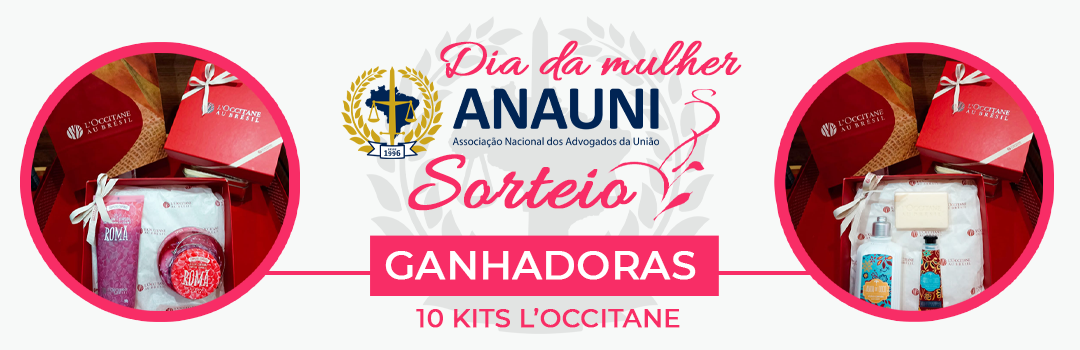 GANHADORAS DO SORTEIO DIA INTERNACIONAL DA MULHER NA ANAUNI