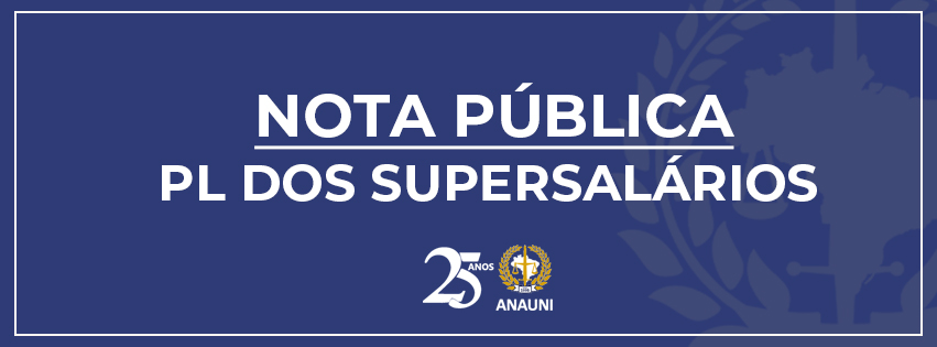 NOTA PÚBLICA – PL DOS SUPERSALÁRIOS