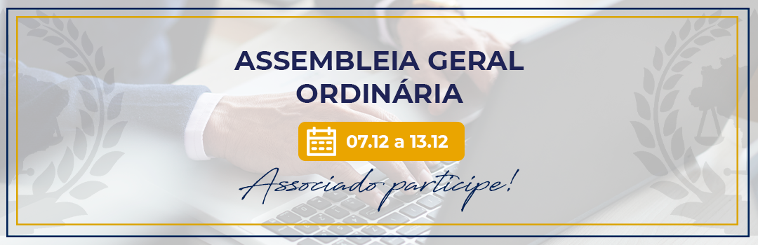 CONVOCAÇÃO: ANAUNI REALIZA AGO VIRTUAL ATÉ O DIA 13 DE DEZEMBRO