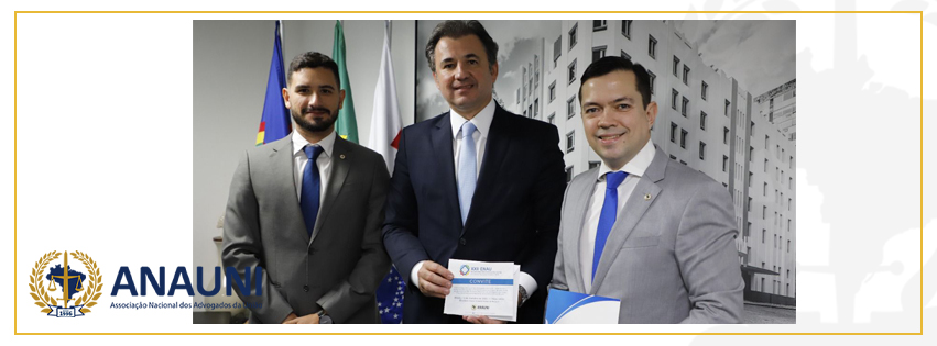 PRESIDENTE DA ANAUNI SE ENCONTRA COM PRESIDENTE DA ORDEM DOS ADVOGADOS DO BRASIL – SECCIONAL PERNAMBUCO