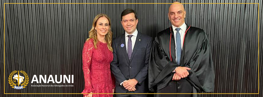 PRESIDENTE DA ANAUNI ACOMPANHA POSSE DO MINISTRO ALEXANDRE DE MORAES