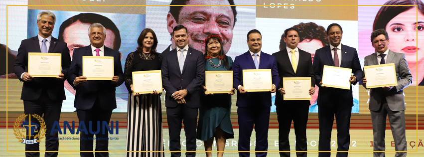 ANAUNI ENTREGA AO DEPUTADO MARCELO RAMOS O PRÊMIO DE MELHOR DEPUTADO ESCOLHIDO PELO JÚRI NO CONGRESSO EM FOCO