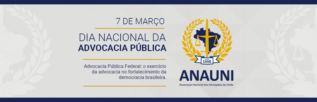 DIA NACIONAL DA ADVOCACIA PÚBLICA